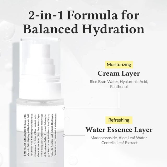Dr. Althea 345 Relief Cream Mist 60 ml