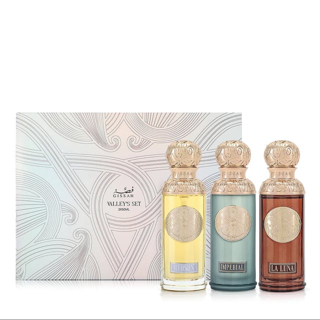 Gissah Valley's Set 3 × 50 ml