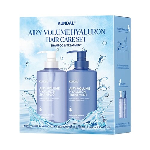 Kundal Airy Volume Hyaluron Hair Care Set, photo 2