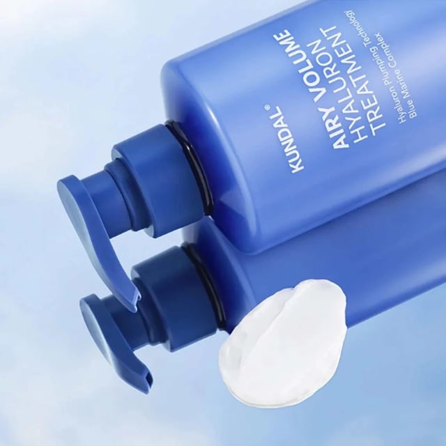 Kundal Airy Volume Hyaluron Treatment 500ml Blossom Breeze, photo 2