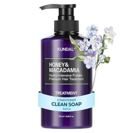 Kundal Honey & Macadamia Protein Treatment 500ml, Clean Soap, photo 11