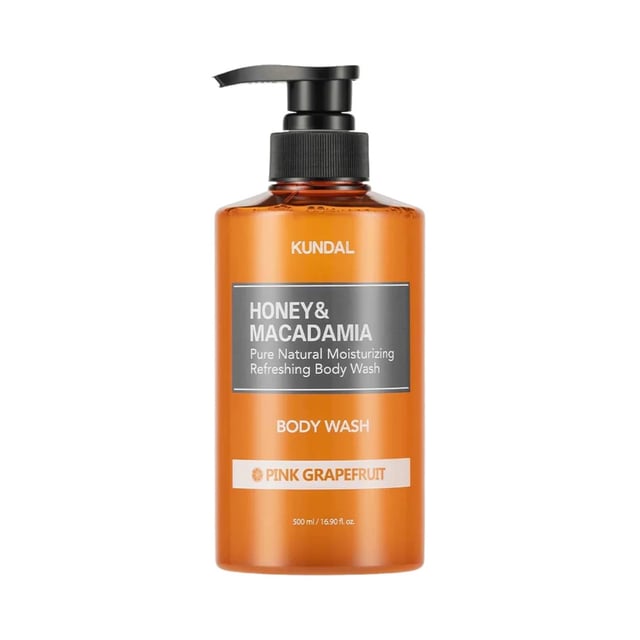 Kundal Honey & Macadamia Pure Body Wash 500ml, Pink Grapefruit, photo 6
