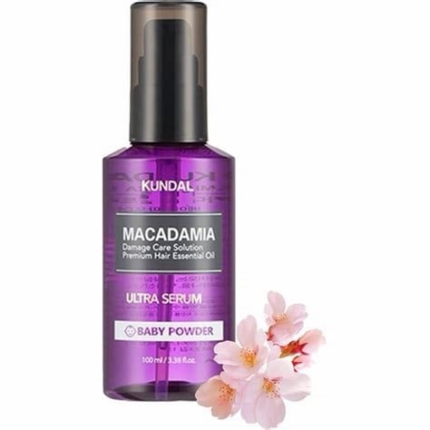 Kundal Macadamia Hair Serum 100ml, Baby Powder, photo 6