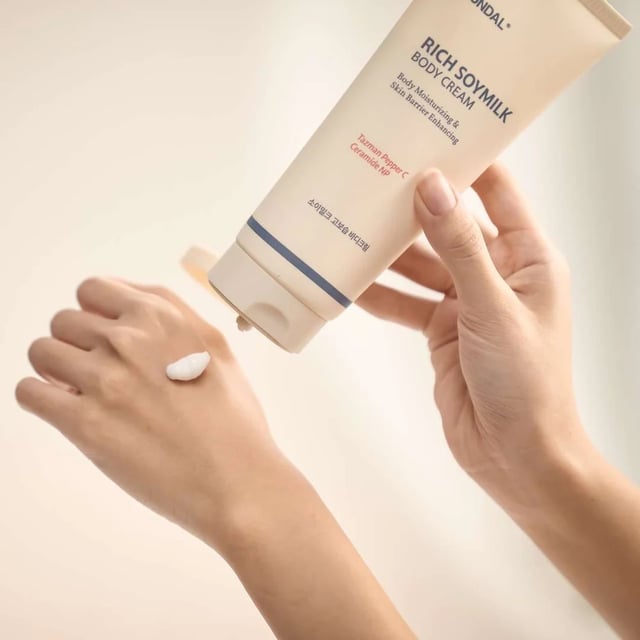 Kundal Rich Soymilk Body Cream Mellow Vanilla, photo 4