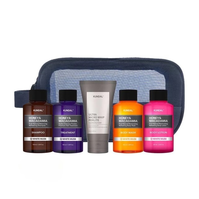 Kundal Travel Kit, White Musk, photo 3