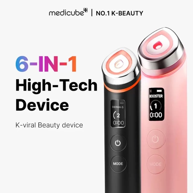 Medicube Age-R Booster Pro 6-in-1 Real Glass Glow Device, photo 2