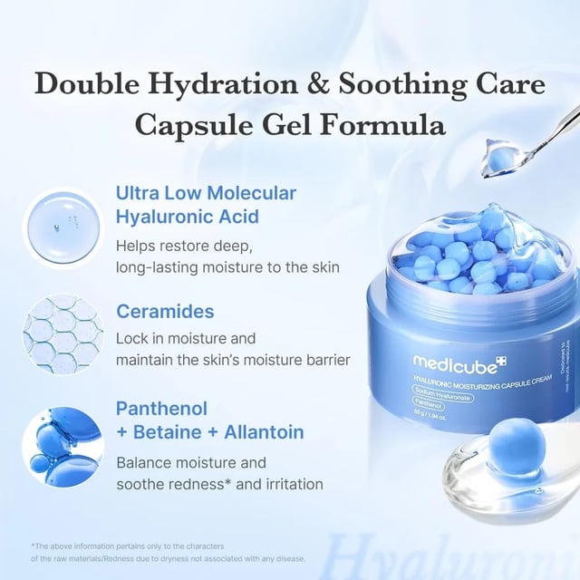 Medicube Hyaluronic Moisturizing Capsule Cream, photo 4
