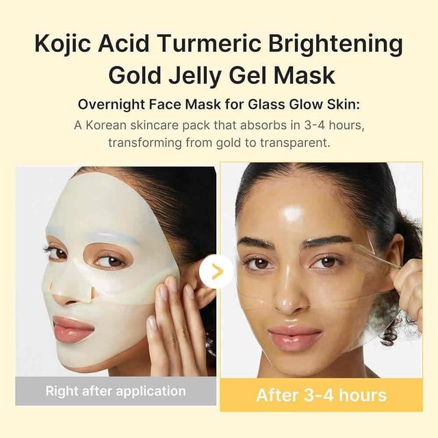 Medicube Kojic Acid Turmeric Brightening Gel Mask, photo 4