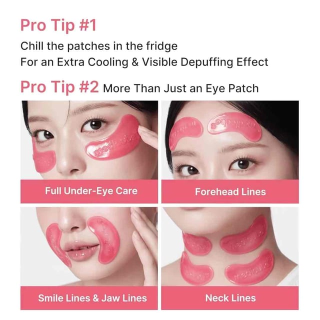 Medicube PDRN Collagen Pink Jelly Eye Mask, photo 5