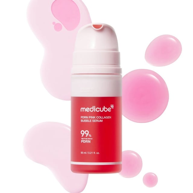 Medicube PDRN Pink Collagen Bubble Serum, photo 2