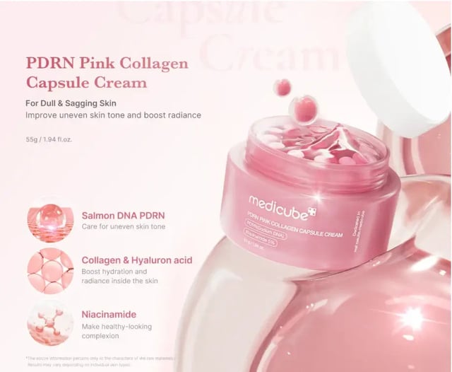 Medicube PDRN Pink Collagen Capsule Cream, photo 2