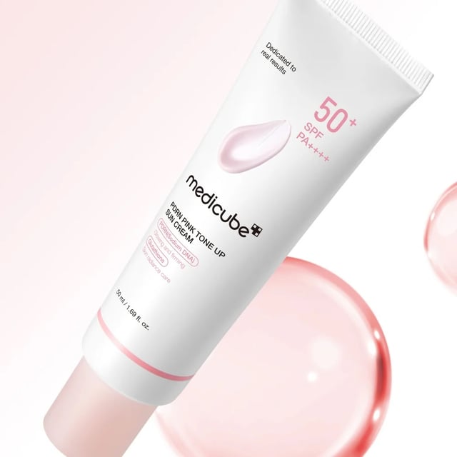 Medicube PDRN Pink Tone Up Sun Cream 50ml, photo 3